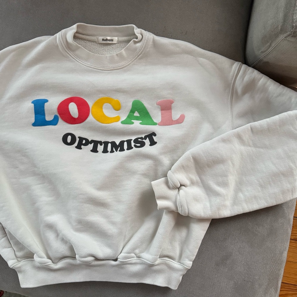 Local Optimist Fleece Crewneck by Madhappy XS